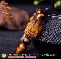 Vòng tay Phật Bản Mệnh Tuổi Tân Dậu ( Phật Hộ Thân Phật Bất Động Minh Vương )